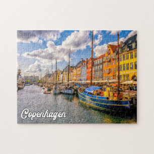 Beautiful City Of Copenhagen, Denmark Jigsaw Puzzle
