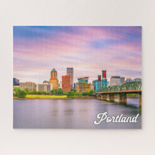 Beautiful City Of Portland, Oregon Jigsaw Puzzle