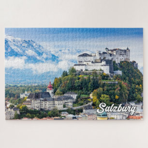 Beautiful City Of Salzburg, Austria Jigsaw Puzzle