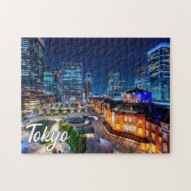 Beautiful City Of Tokyo, Japan Jigsaw Puzzle (Horizontal)