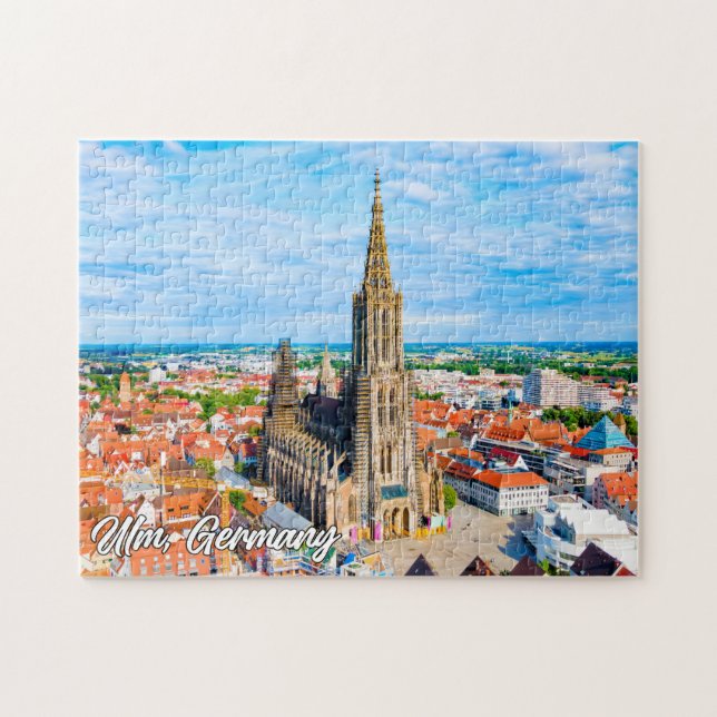 Beautiful City Of Ulm, Germany Jigsaw Puzzle (Horizontal)