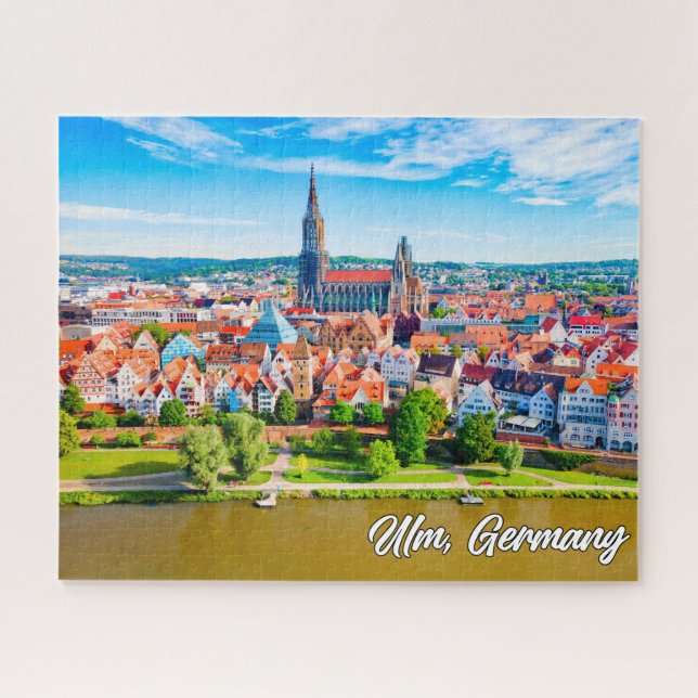 Beautiful City Of Ulm, Germany Jigsaw Puzzle (Horizontal)