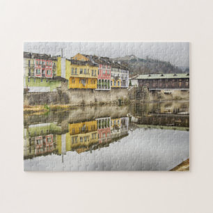 Beautiful Cityscape Bulgarian Village  Jigsaw Puzzle