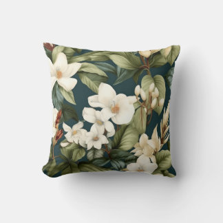 Beautiful classic floral pattern cushion