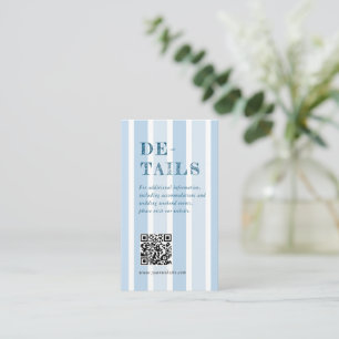 Beautiful Classic Retro Wedding Enclosure cards