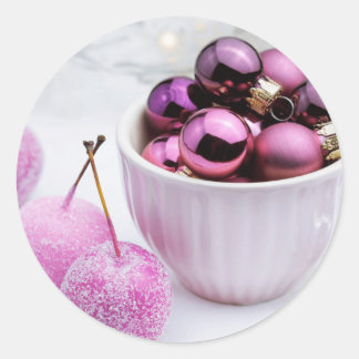 Beautiful  classic round sticker