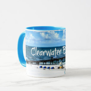 Beautiful Clearwater Beach, Florida Mug