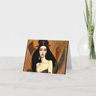 Beautiful Cleopatra Note Card