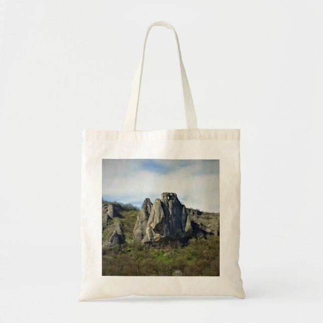 Beautiful Cliffs Photo Budget Tote (Front)