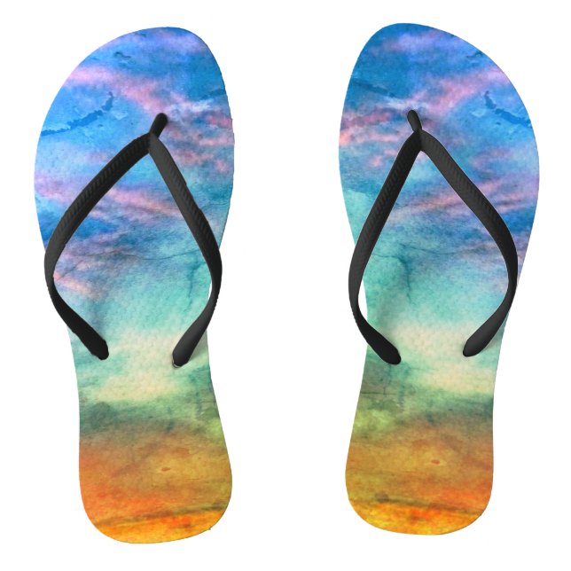 Beautiful Cloud Formation | Greenleaf Filter |  Thongs (Footbed)