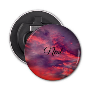 Beautiful Cloud Formation Recoleta Filter Bottle Opener