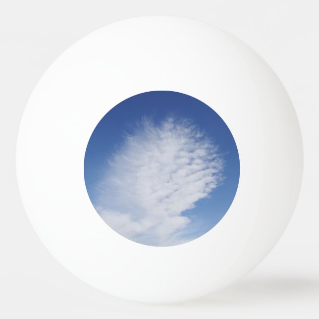 Beautiful cloud ping pong ball (Front)