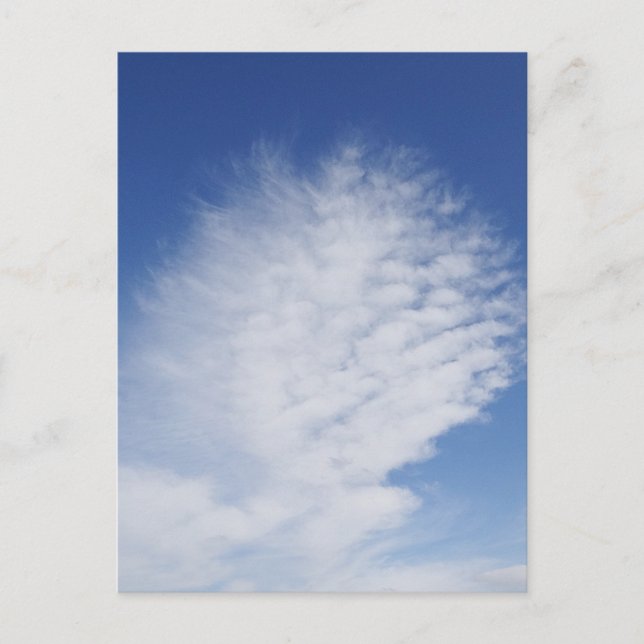 Beautiful cloud postcard (Front)