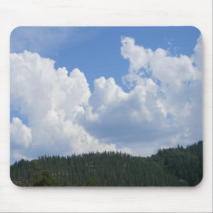 Beautiful clouds in the mountains... mouse pad