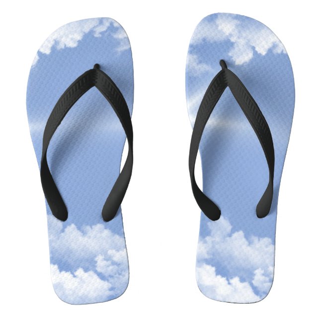 beautiful clouds thongs (Footbed)