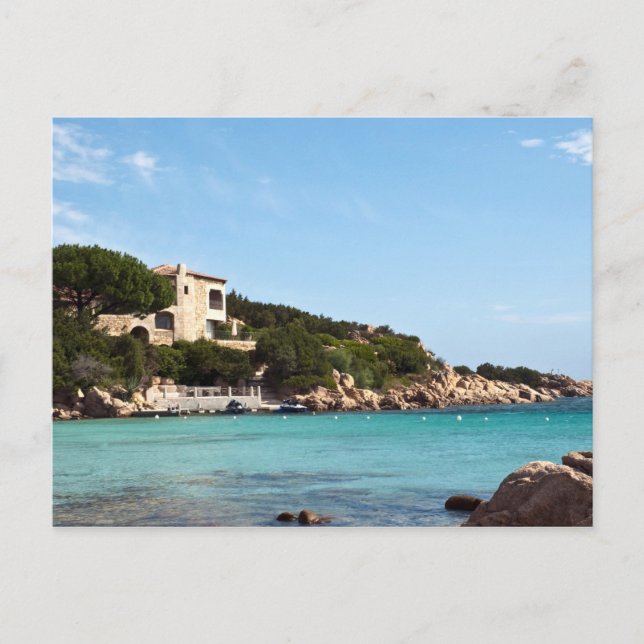 beautiful coast in Sardinia 1 Postcard (Front)