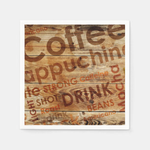 Beautiful Coffee Kitchen Drink Napkin