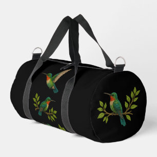 Beautiful colibris duffle bag