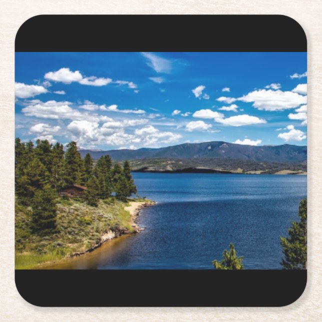Beautiful Colorado Scenery Coaster Set (Front)