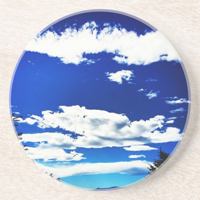 Beautiful Colorado View Coaster (Front)