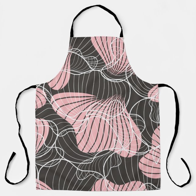 Beautiful colorful abstract seamless pattern. Back Apron (Front)