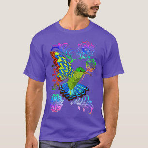 Beautiful Colorful Hummingbird  T-Shirt