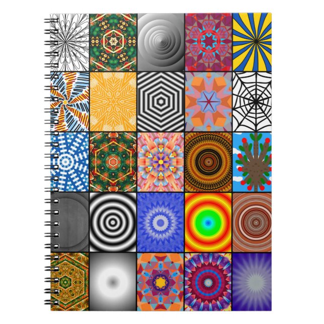 beautiful colour of abstract backgroundabstract, a notebook (Front)