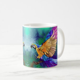 Beautiful Colour Parrot Coffee Mug