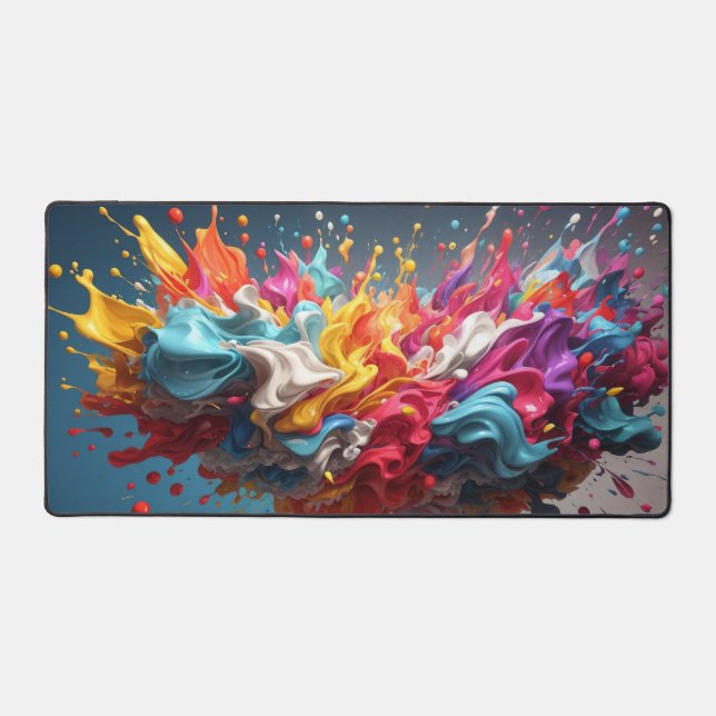 Beautiful Colour Splash Art #2 Desk Mat (Front)