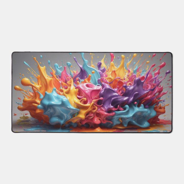 Beautiful Colour Splash Art #4 Desk Mat (Front)