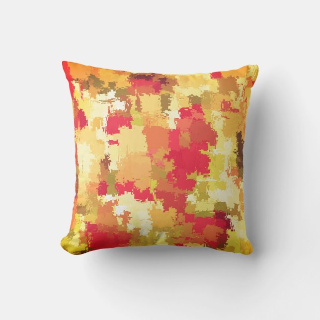 Beautiful Colourful Abstract Pattern Cushion (Front)