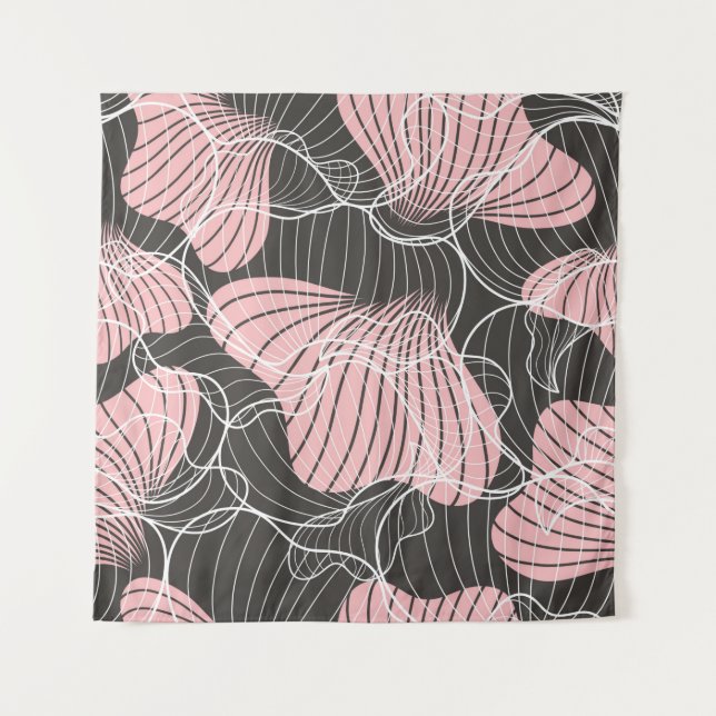 Beautiful colourful abstract seamless pattern. Bac Tapestry (Front)