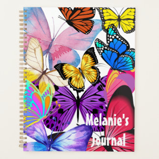 Beautiful Colourful Butterflies Planner