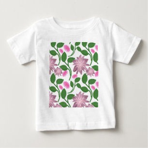 Beautiful Colourful floral pattern Baby T-Shirt