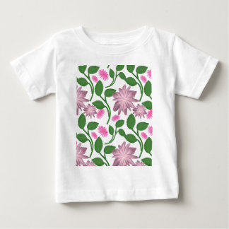 Beautiful Colourful floral pattern Baby T-Shirt