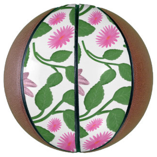 Beautiful Colourful floral pattern  Basketball
