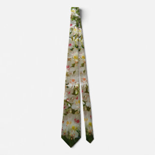 Beautiful & Colourful Flower Tie