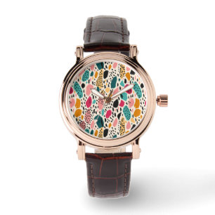 Beautiful Colourful Modern Animal Print Watch