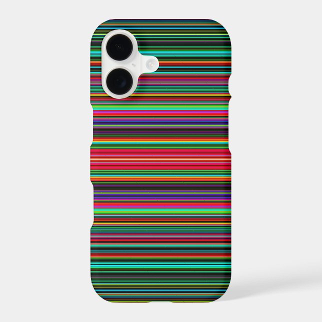 Beautiful Colourful Multicolored Stripe Pattern (Back)
