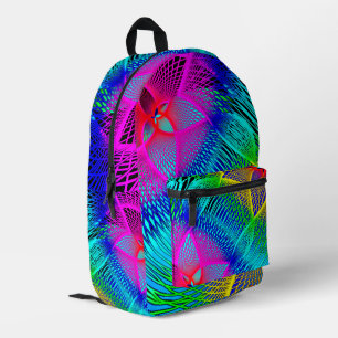 Beautiful Colourful Neon Lights Backpack