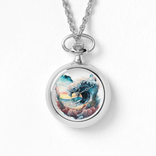 Beautiful Colourful Ocean Waves Watch