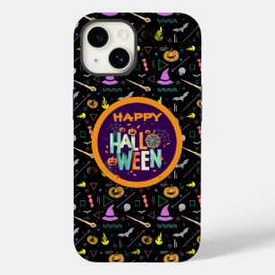 Beautiful Colourful Scary Halloween Patterns Case-Mate iPhone 14 Case