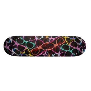 Beautiful Colourful sunglasses Skateboard