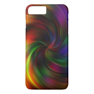 Beautiful colourful Swirl Pattern iPhone 8 Plus/7 Plus Case