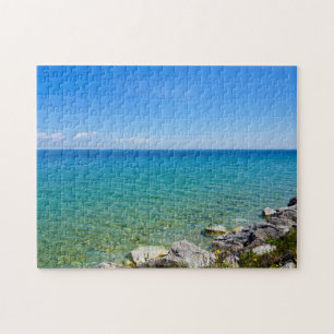Beautiful Colours Of Lake Huron Jigsaw Puzzle
