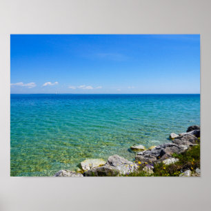 Beautiful Colours Of Lake Huron Poster