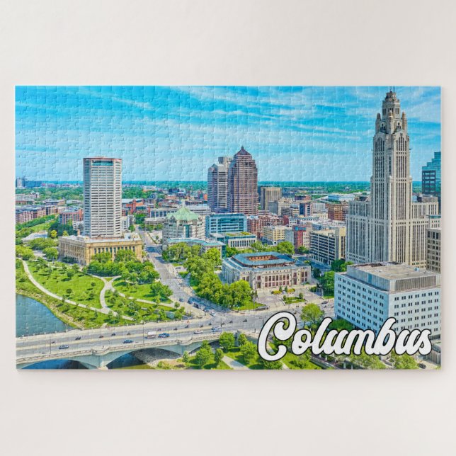Beautiful Columbus, Ohio, United States Jigsaw Puzzle (Horizontal)