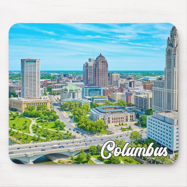 Beautiful Columbus, Ohio, United States Mouse Pad (Front)