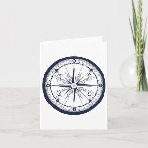 Beautiful Comp Sailing Hiking Travel Adventure Card