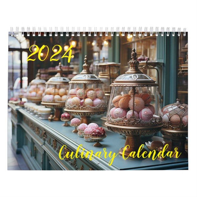 Beautiful Confectionery. 2024  Calendar (Cover)